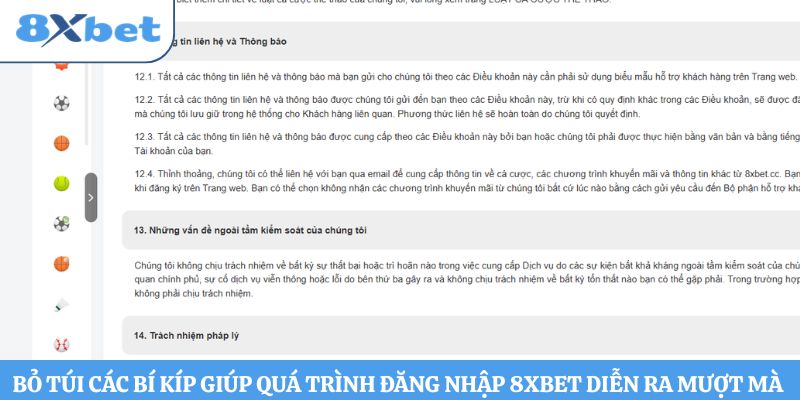 Bỏ túi các bí kíp giúp quá trình đăng nhập 8xbet diễn ra mượt mà 