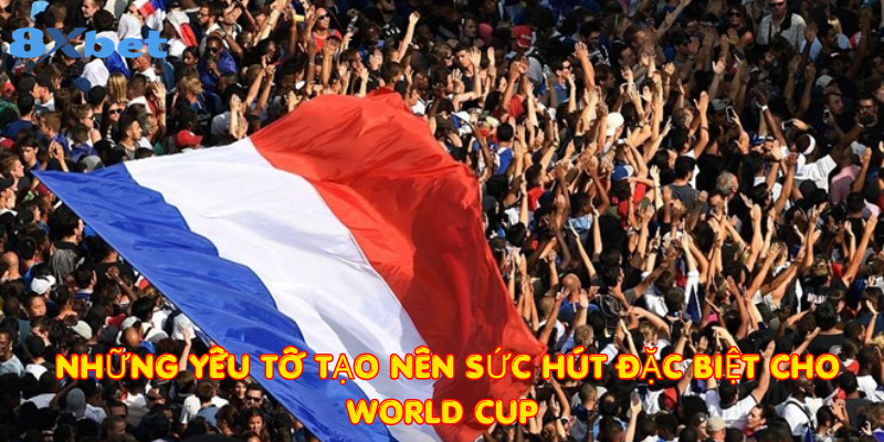 Những yếu tố tạo nên sức hút đặc biệt cho World Cup 